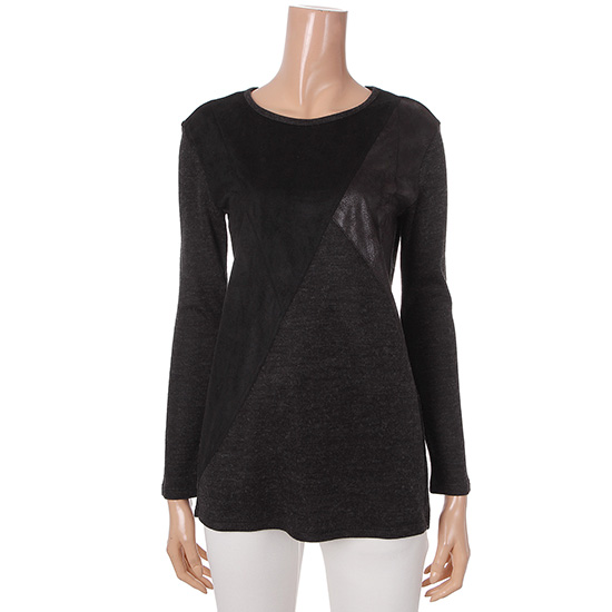 패션그룹형지 샤트렌 기본스타일의 티셔츠 HC5WTS906