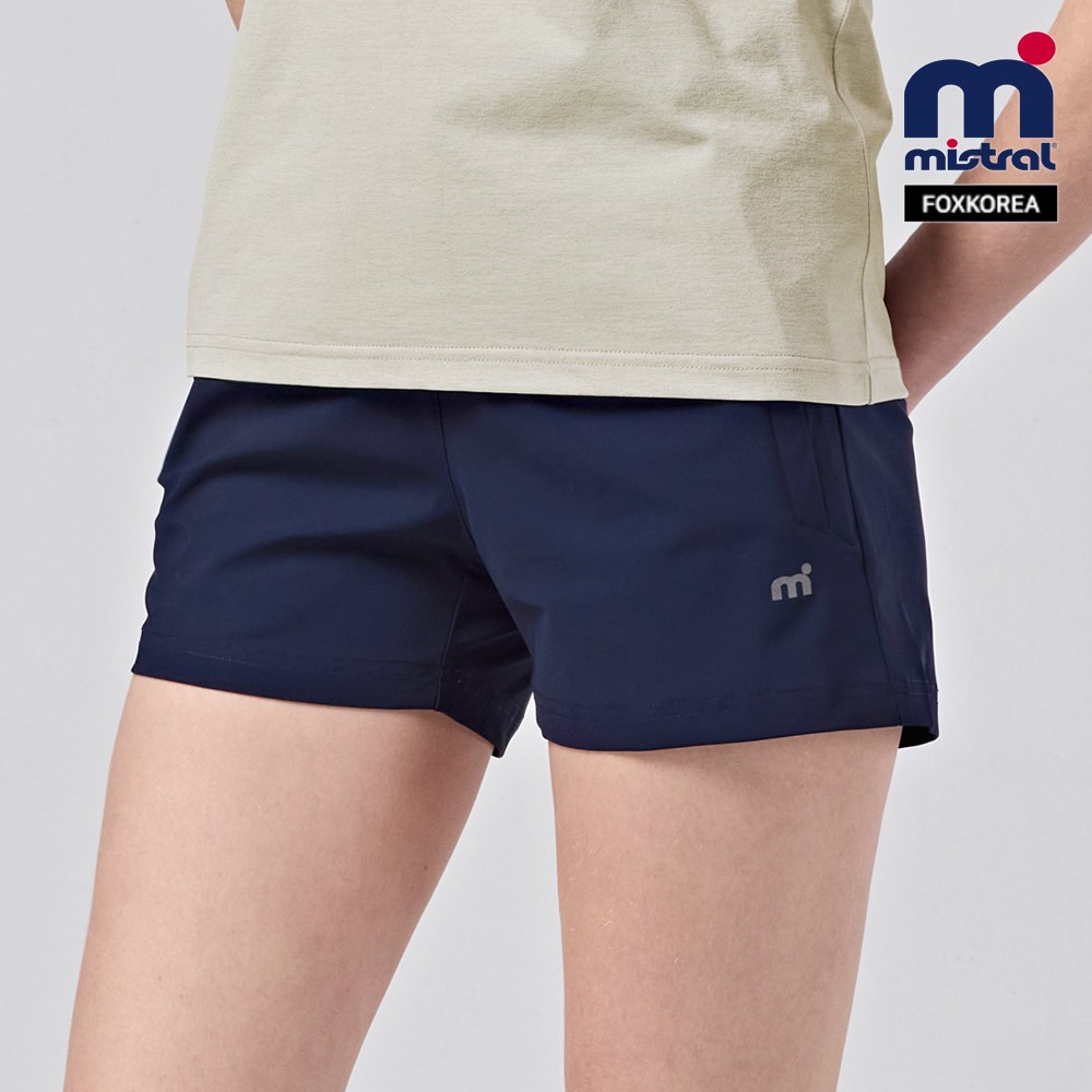 미스트랄 여성 3부 스판 팬츠 NAVY SPPHS664462_이미지