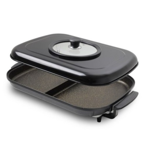 신일전자  듀얼 반반 사각 그릴팬 SPP-K601SS