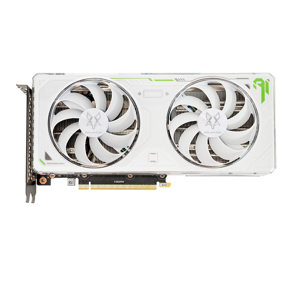 MANLI ������ RTX 4060 Polar Fox D6 8GB TWIN FAN White ���ؾ����۴�