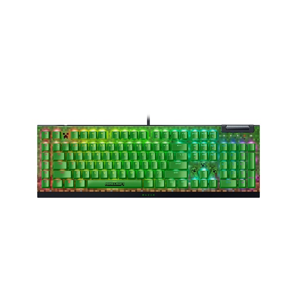 Razer BlackWidow V4 X Minecraft Edition