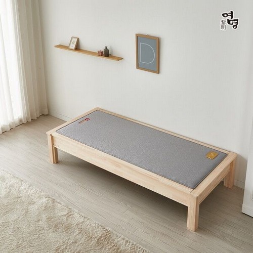 여명흙침대 더편백 평상 흙소파 MS (황토볼)_이미지