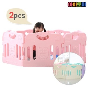  안전한 실내놀이터 코튼밀키 베이비룸 2pcs 코튼밀키 베이비룸