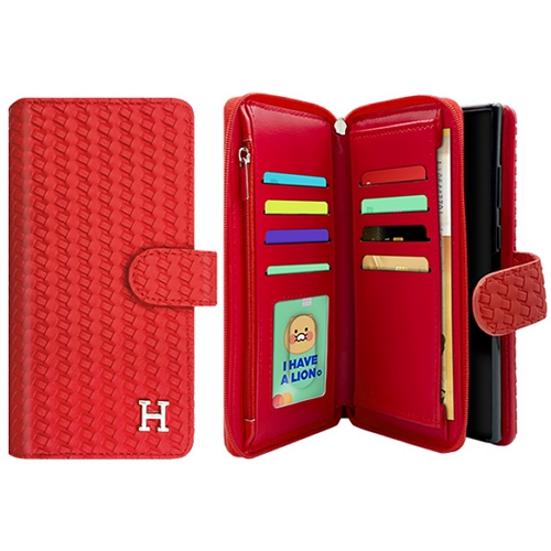 까미또 갤럭시A36 에스지 미시 지퍼 다이어리 케이스_이미지