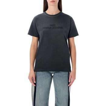 메종마르지엘라 마르지엘라 반팔 티셔츠 970 워시드 블랙 149362703