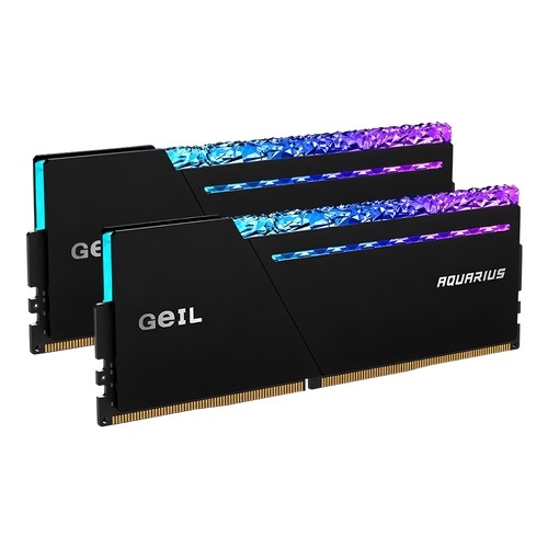 GeIL DDR5-6000 CL36 AQUARIUS RGB Diamond BLACK 패키지 (32GB(16Gx2))_이미지