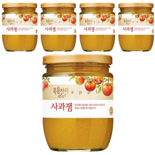 복음자리 사과잼 370g (5개)_이미지