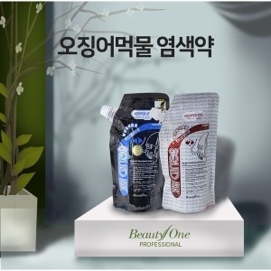 원조 신형 오징어먹물염색약 1000ml 5RB 레드브라운
