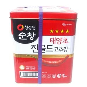 대상 청정원 태양초고추장골드14kg
