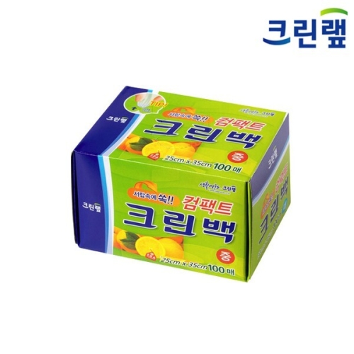 크린랲 크린백 25x35cm (중) 100매 (60개(6,000매))_이미지