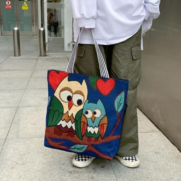 라일리 Rly 부엉이가방 천가방 숄더백 보부상 여성숄더백 여행 51681195