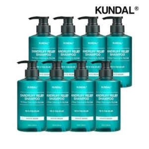 쿤달 프로 클린 비듬샴푸 화이트머스크 500ml (8개)_이미지