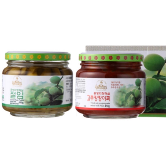 청매실절임 430g+청매실 고추장장아찌 430g