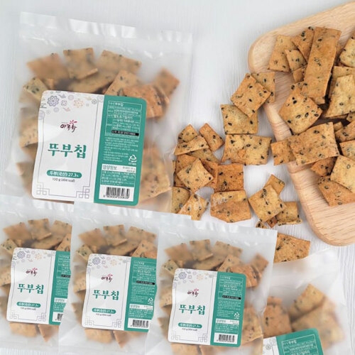 담양한과 우리콩 뚜부칩 두부과자 100g x 6봉_이미지