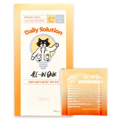 닥터펠리스 데일리 솔루션 올인원 북어 30g (2g x 15p)