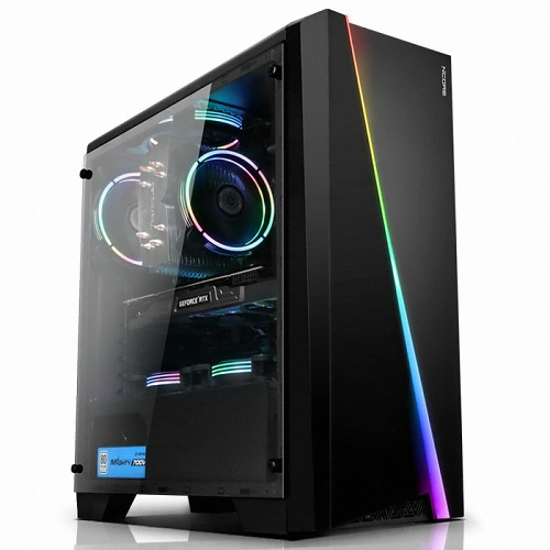 앱코 NCORE 플래쉬 강화유리 스펙트럼 RGB LAYER_이미지