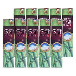 LG생활건강 죽염 은강고 시린고 치약 140g (10개)