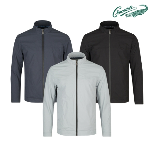 크로커다일 폴리 도비 고신축사 점퍼 CDAAAJP1204_이미지