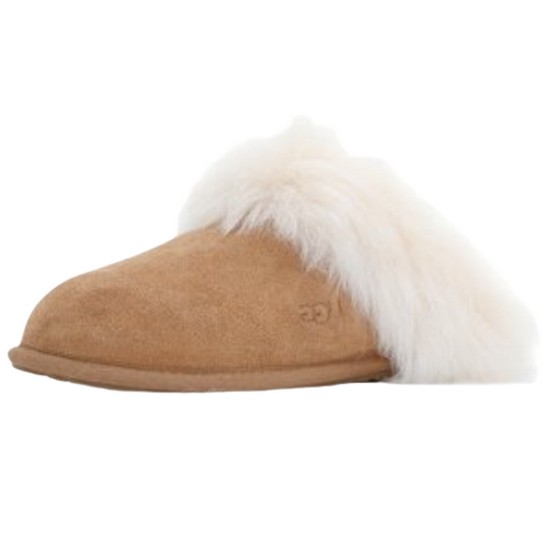 UGG 남녀공용 스커프 털 클로그 슬리퍼_1122750-CHE_이미지