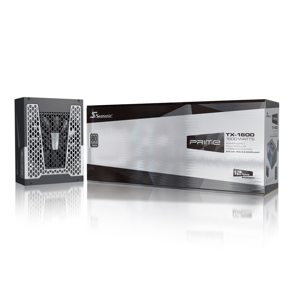 시소닉 PRIME TITANIUM TX-1600 풀모듈러 ATX3.0_이미지