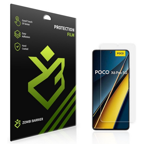 좀비베리어 샤오미 포코 X6 프로 저반사 지문방지 액정보호필름 (액정 2매)_이미지