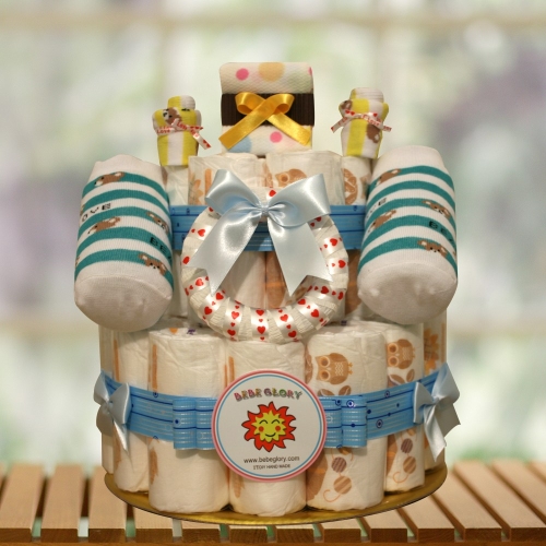 베베글로리 기저귀케익2단 베베이미지입니다. 누르면 해당 게시물로 새창이동합니다.