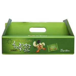 맑은농산 잇츠리얼넛츠 잇츠리얼넛츠 하루건강견과 오리지널 선물세트 25g 30개입 (1개)