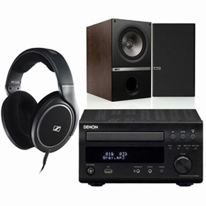 RCD-M38 + KEF Q300 + 젠하이져 HD558