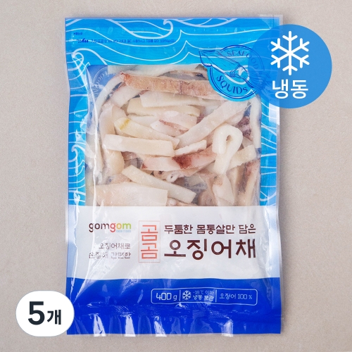 곰곰 두툼한 몸통살만 담은 오징어채 400g (5개)_이미지
