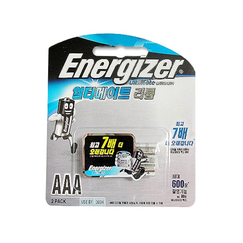 에너자이저 얼티메이트 리튬 AAA