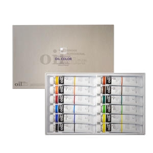 신한 유화물감 50ml 12색 A