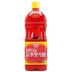 오쉐프 고추맛기름 1.5L이미지입니다. 누르면 해당 게시물로 새창이동합니다.