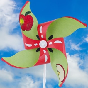 시원한 과일 바람개비 만들기 사과 1147432