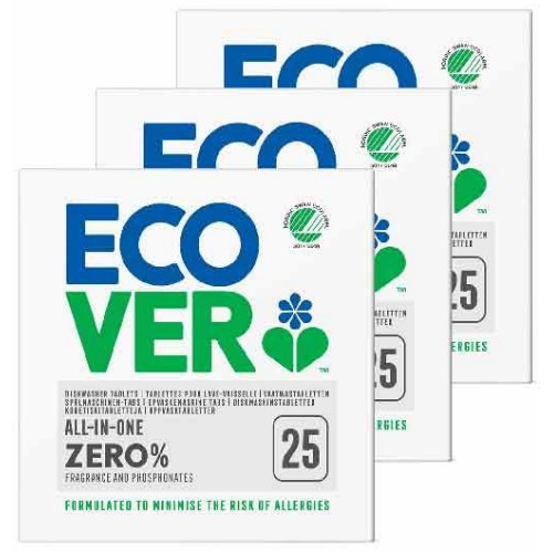 에코버 식기세척기 세제 타블렛 제로 500g (3개)_이미지