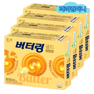 해태제과 버터링 골드 4케이스 194g (9입)