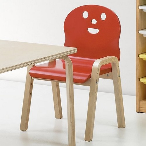 디홀릭 토리 신형 4단계 높이조절 원목 의자_이미지