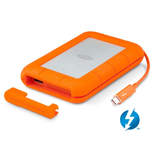 Seagate 라씨 Rugged Thunderbolt USB 3.0 SSD [500GB]