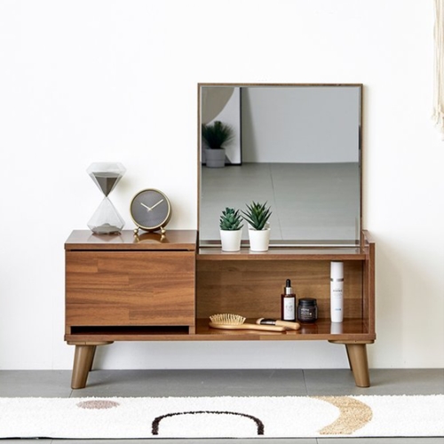 동서가구 레안 좌식 거울 화장대 800_이미지