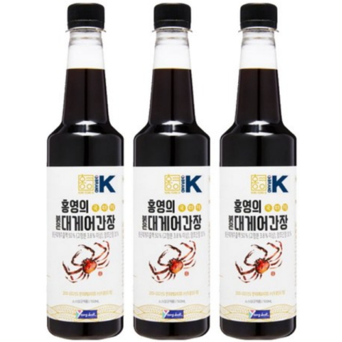더동쪽바다가는길 홍영의 붉은대게 어간장 500ml (3개)_이미지