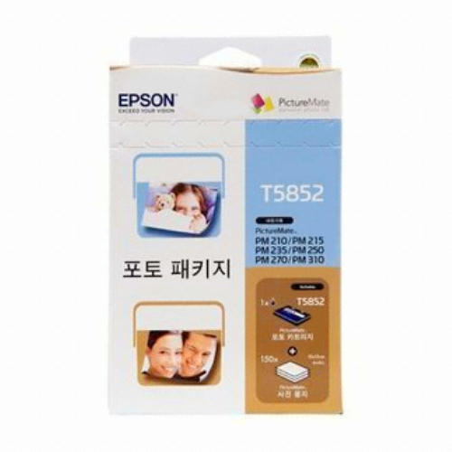Epson 정품 T5852 (T585270) 포토팩이미지입니다. 누르면 해당 게시물로 새창이동합니다.