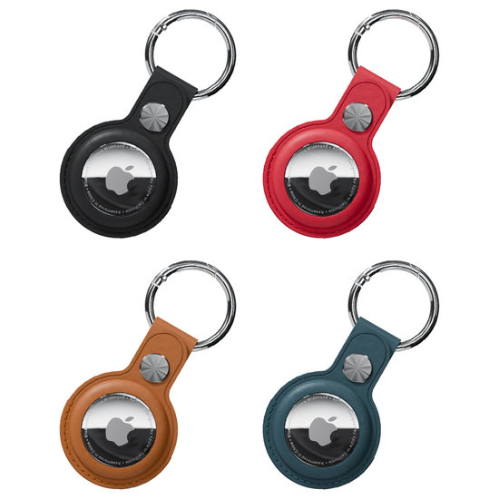 신지모루 에어태그 홀더 레더 프레임 가죽 케이스