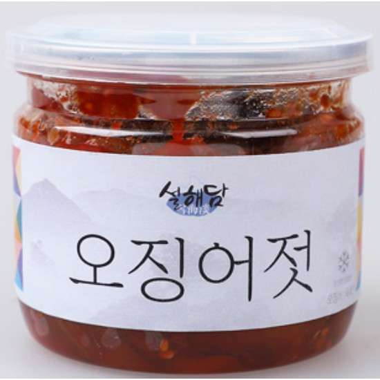 만나푸드빌 설해담 속초젓갈 오징어젓 220g (1개)_이미지
