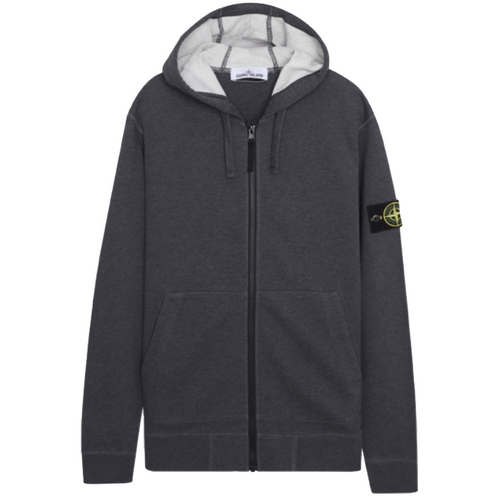 스톤아일랜드 와펜 패치 후드 집업 761564251 (V0M67, 다크 그레이)_이미지