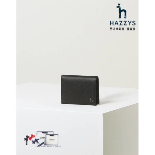 오늘도착 ACC 블랙 퍼피장식 소가죽 명함지갑_HJHO2F610BK