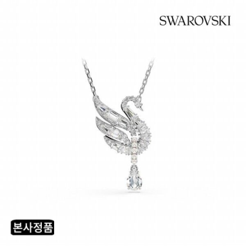 스와로브스키 Swan Vienna 로듐 목걸이 5723387