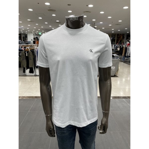 ck 스몰 로고 레귤러핏 반팔 티셔츠 4RAB200-YAF_DG