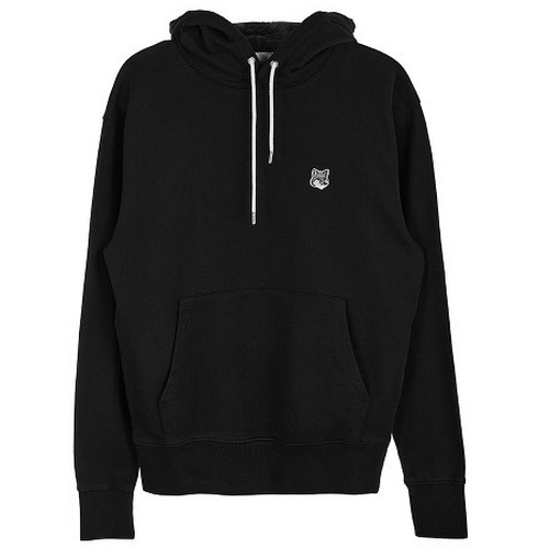 메종키츠네 폭스헤드 후드티 GU00335KM0002 (P199, 블랙)_이미지