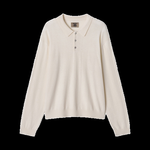 Noun Essential Collar Knit Ivory 노운 카라 니트 아이보리 893082