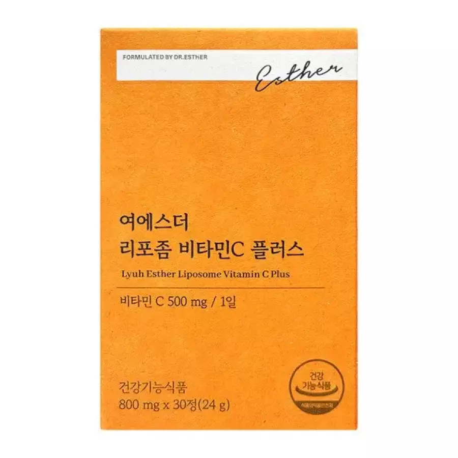 바이오360 에스더포뮬러 여에스더 리포좀 비타민C 플러스 30정이미지입니다. 누르면 해당 게시물로 새창이동합니다.