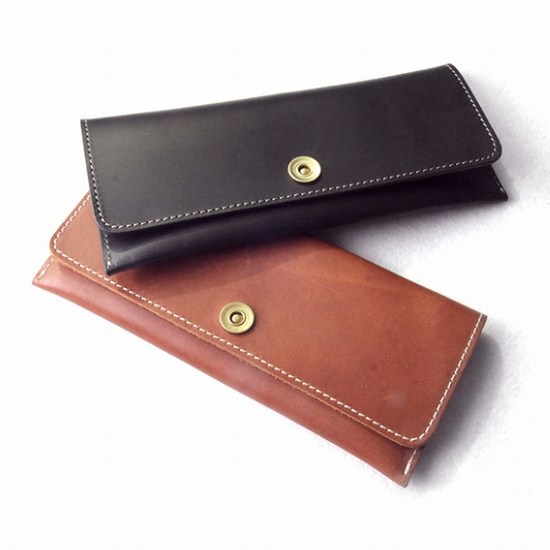 Leather Pen case 천연가죽 파우치 필통